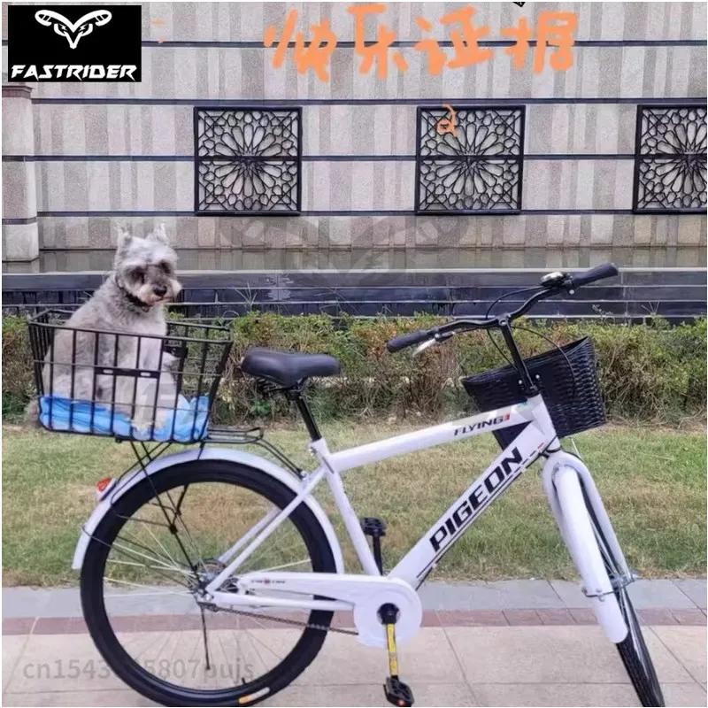 Bold Rear Bike Basket Large Capacity Metal Bicycle pet Basket Waterproof Rainproof Bike Bag Bike Accessories 자전거 바구니