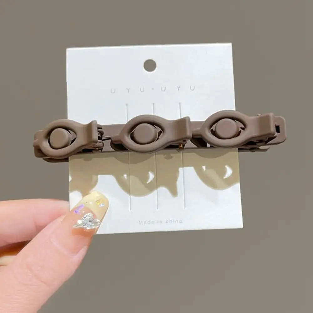 

Элегантные боковые заколки для волос, плетеные, пластиковые, в корейском стиле, заколка-уточка, аксессуар для волос, заколка для челки, на каждый день