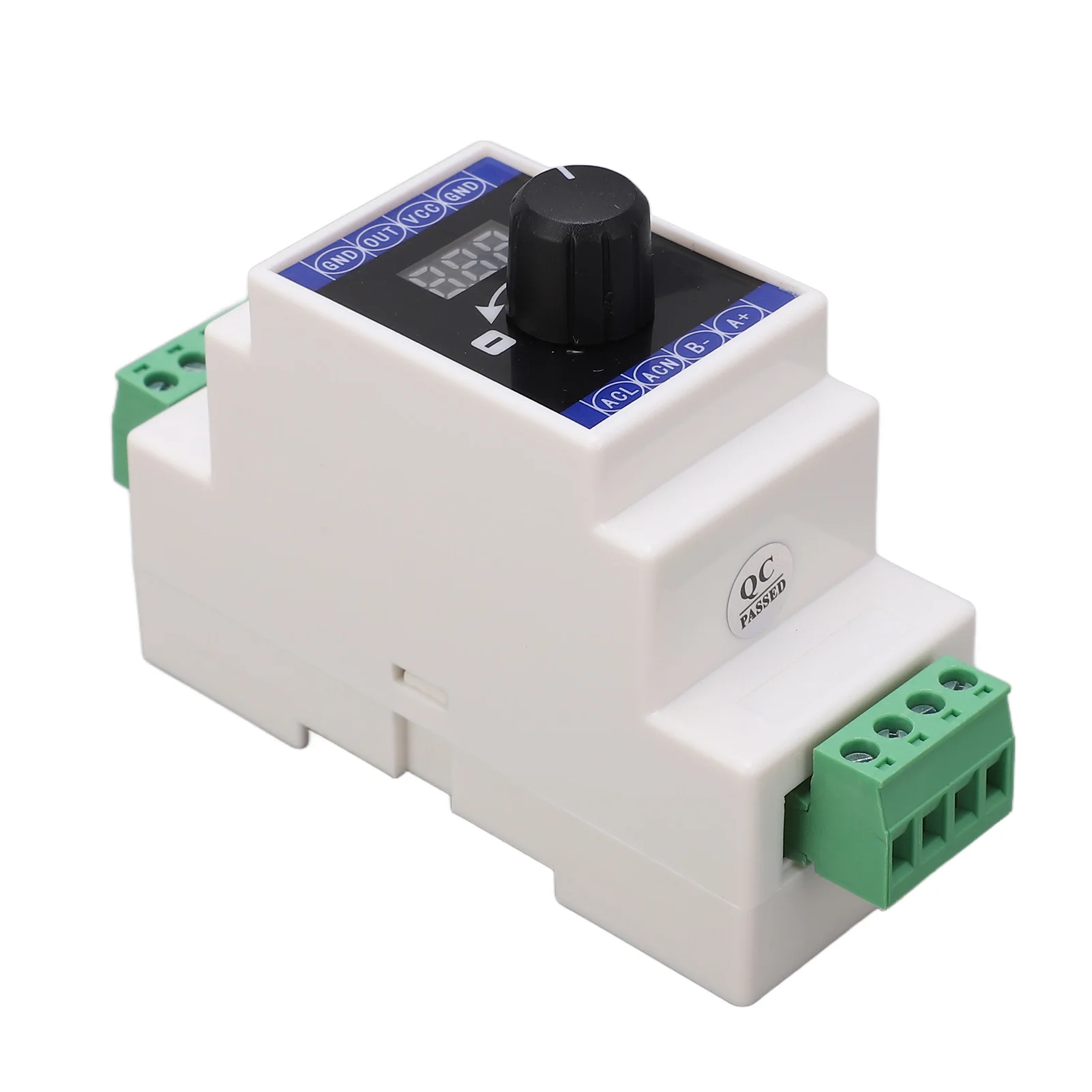 Current Signal Generator Digital Display 4-20mA DC 24V Analog Simulator Rail Installation