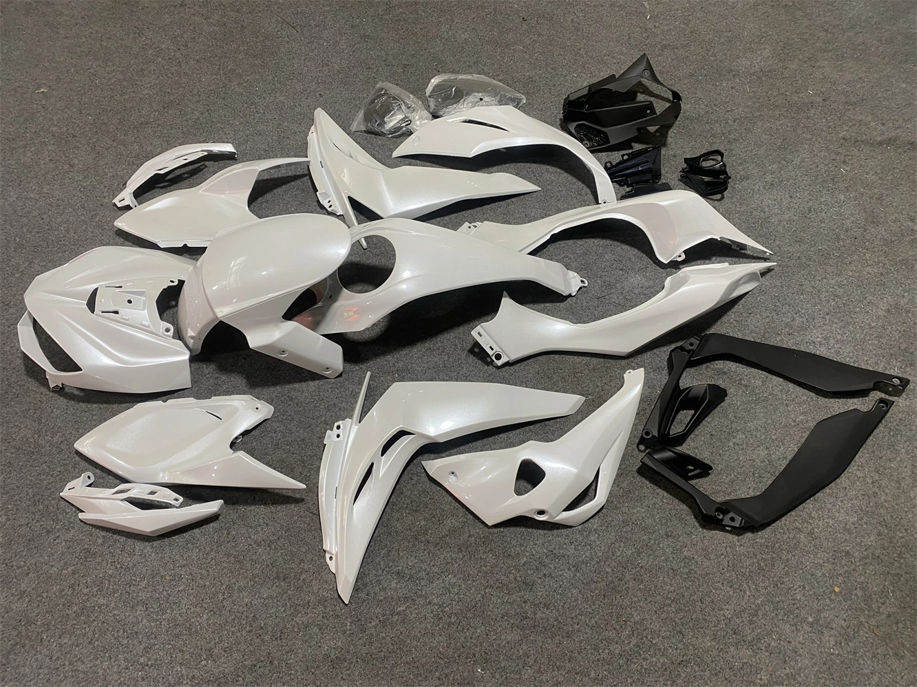 Motorcycle injection molding Fairing Kit For Kawasaki Z1000 2014 2015 2016 2017 2018 2019 2020 Bodywork Pearly white fairings