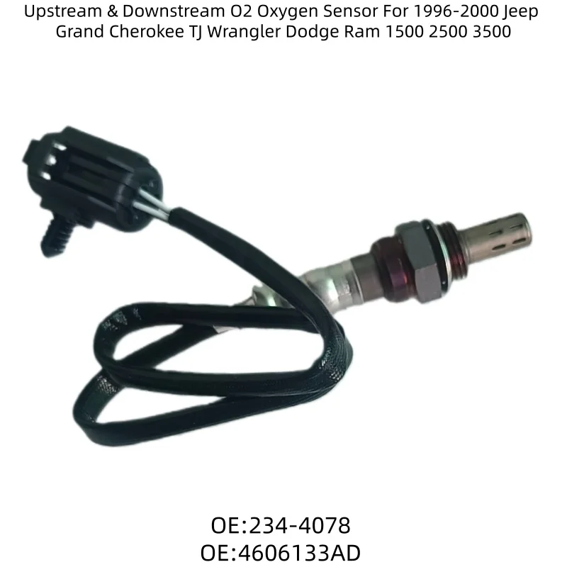 

Upstream & Downstream O2 Oxygen Sensor For 1996-2000 Jeep Grand Cherokee TJ Wrangler Dodge Ram 1500 2500 3500 234-4076 234-4078
