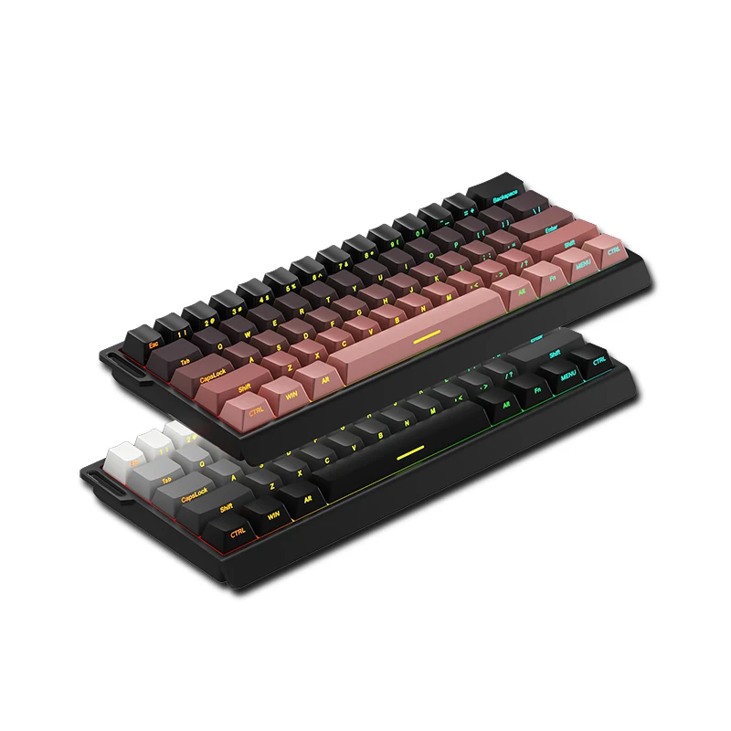 

High-performance Magnetic Shaft Keyboard Wired Connection 60% 61Keys Aluminium Gaming Keyboard