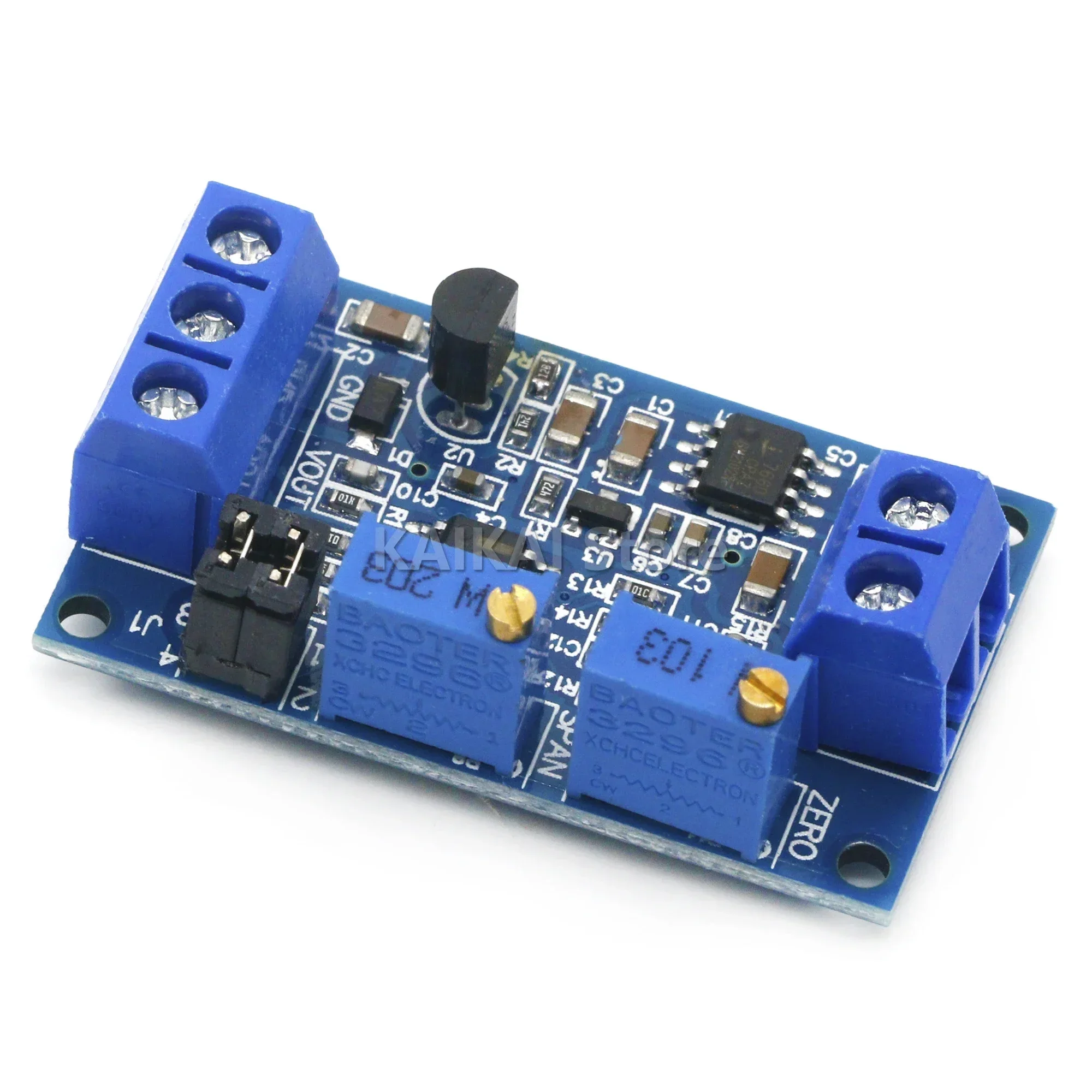 Current To Voltage Module 0 -20mA/4 -20mA to 0- 3.3V/0 -5V/0 -10V Voltage Transmitter Signal Converter Module