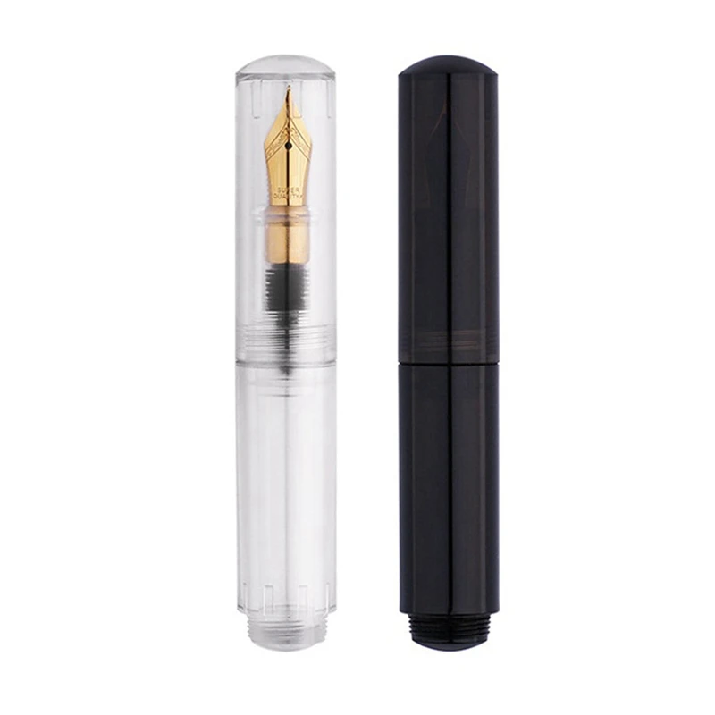 Mini Pocket-Size Eyedropper Fountain Pen Writing Ink Pen F Nib Ink Pen Portable Mini Pocket Pen