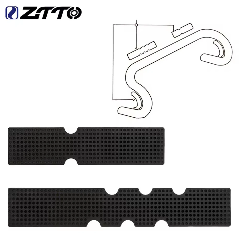 

ZTTO Road Bike Handlebar Tape Anti Shock Absorption Silica Gel Pad Insert Bar Tapes Road Bicycle Silicone Shock Damping Pads
