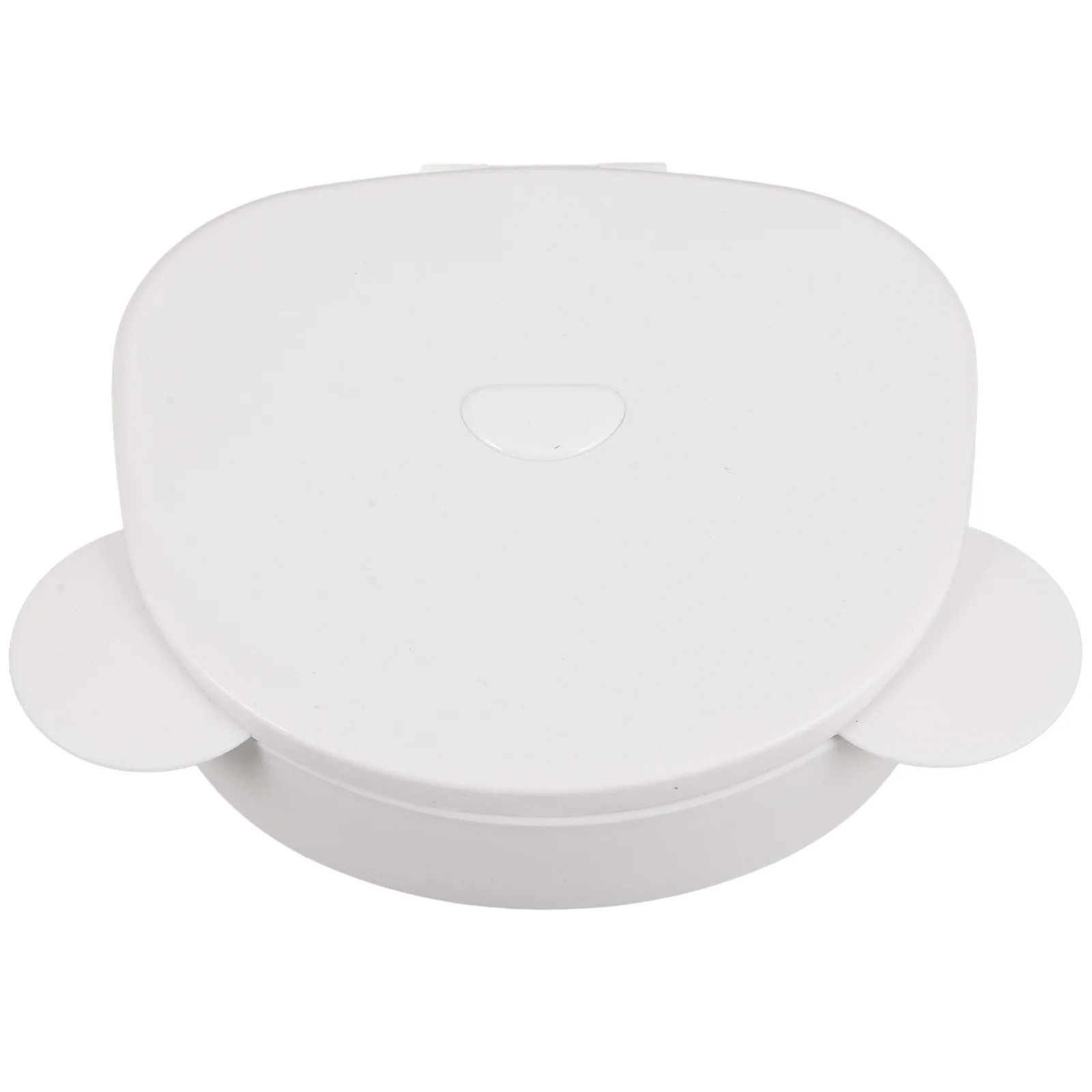 Simpatico specchio per trucco per orecchie da orso, design compatto, custodia per trucco da viaggio con riflessione ad alta definizione per fermagli per capelli per ragazze