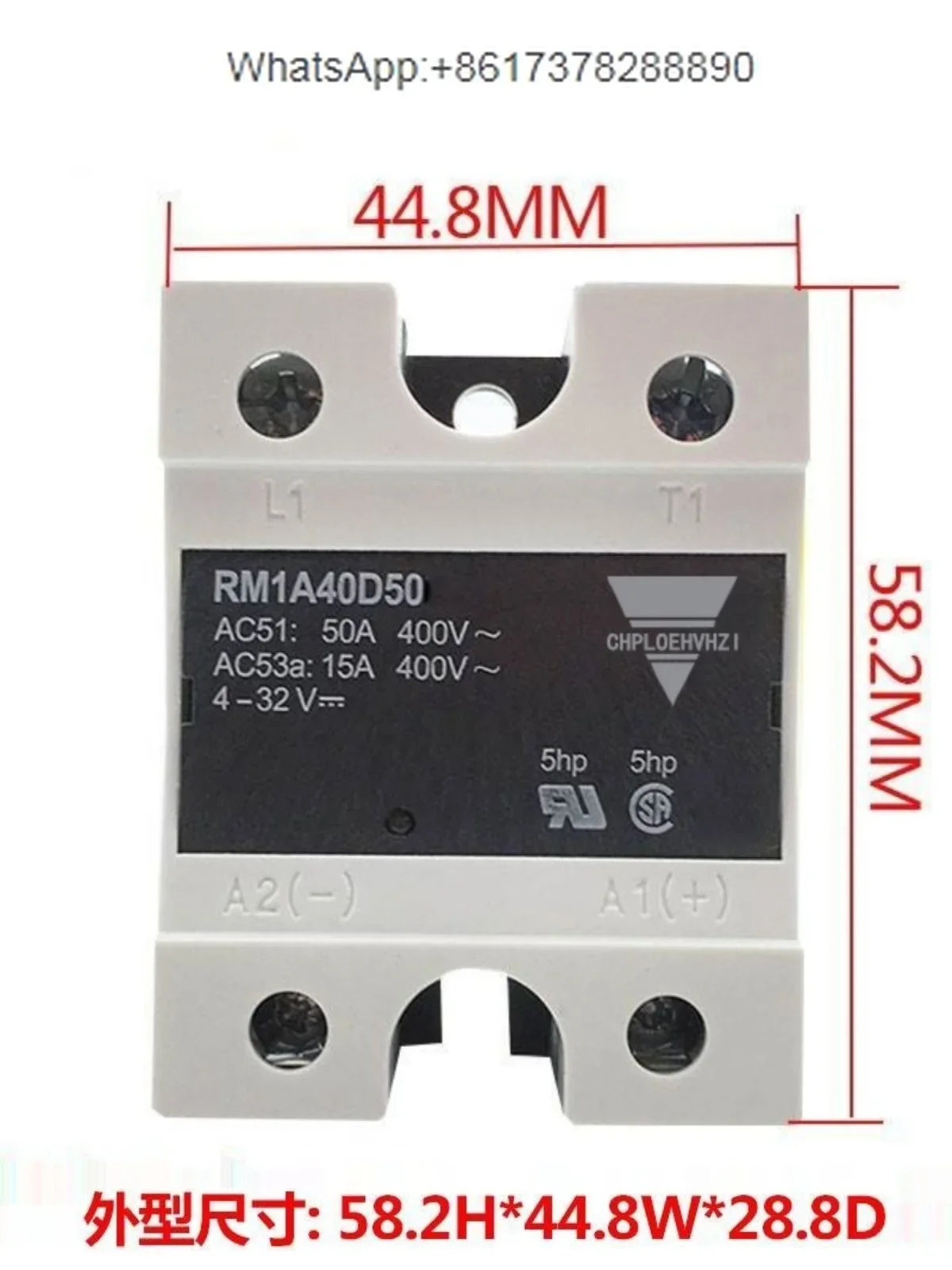 Jiale Solid State Relay RM1A40D50 75 50B RM1A48D50 D25 RS1A40D40E 25