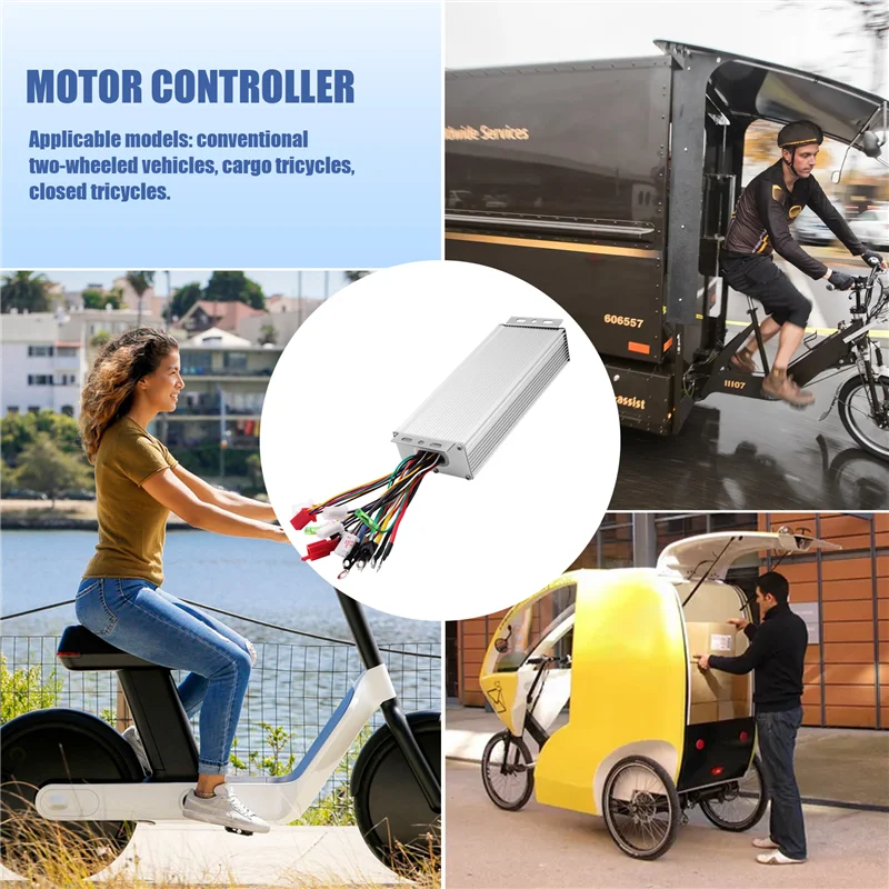 A44F-48V 60V 64V 72V 1200W 1500W 18 Tubes Brushless Controller/Ebike Controller/Motor Controller For Electric Bicycle/Scooter