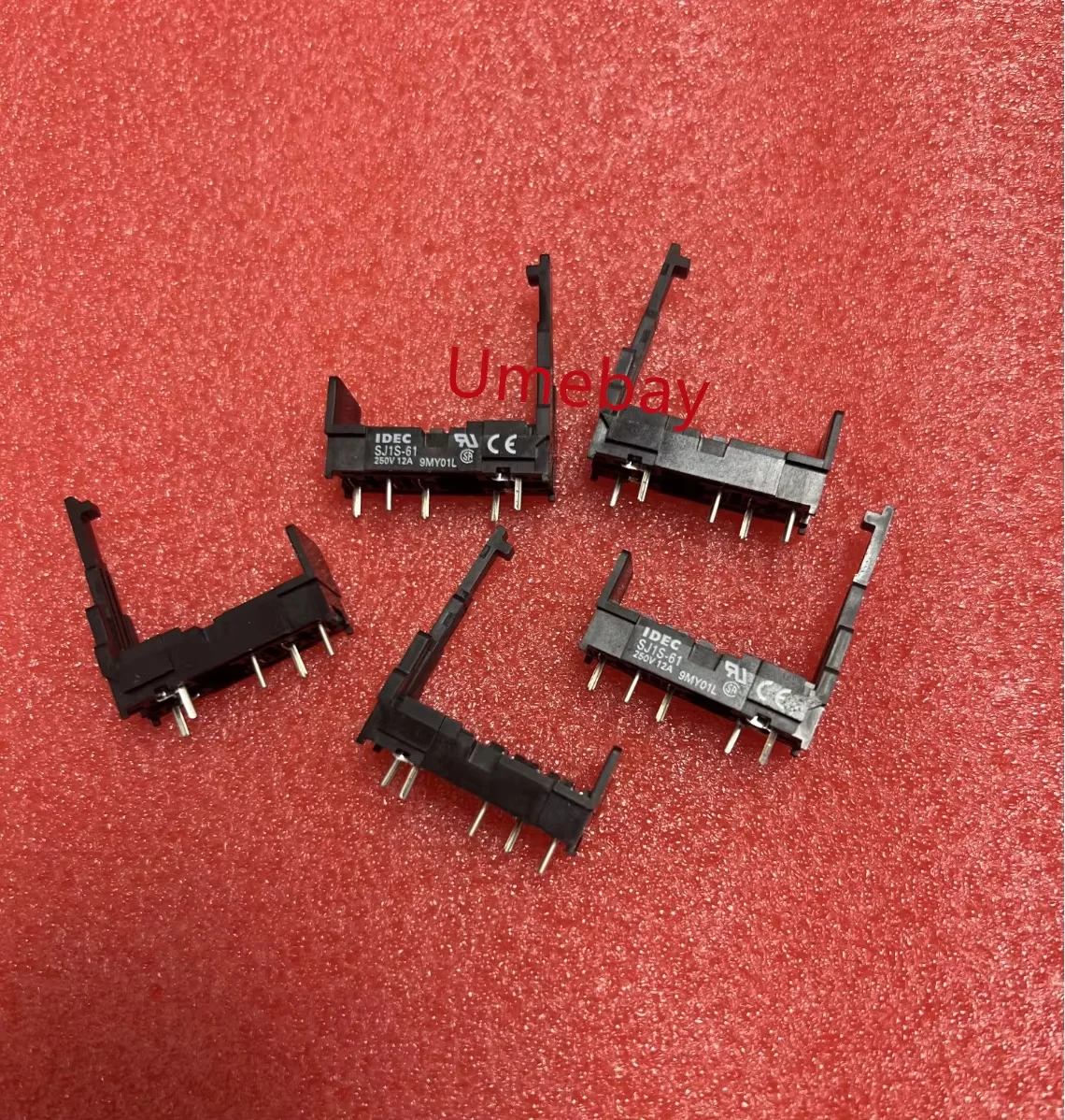 10 pieces, integrated circuit PCB soldering relay, SJ2S-61-8 pin/SJ2S-61-5 pin+base