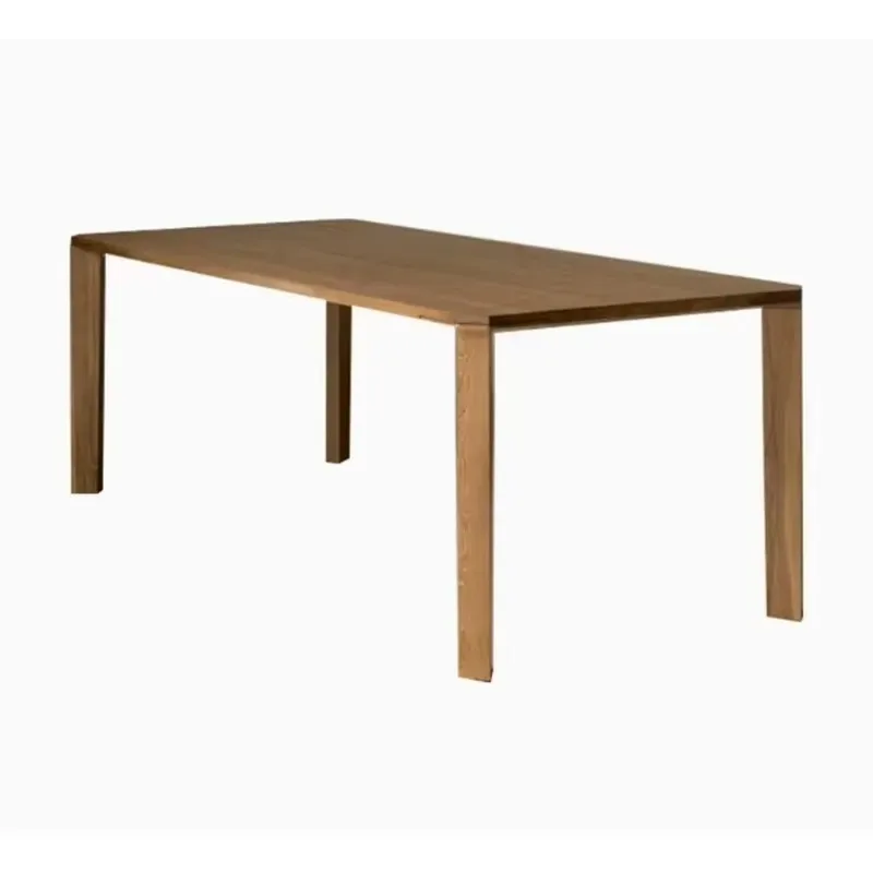 Modern  style solid wood dining table Simple wooden worktable Household wooden dining table Computer table