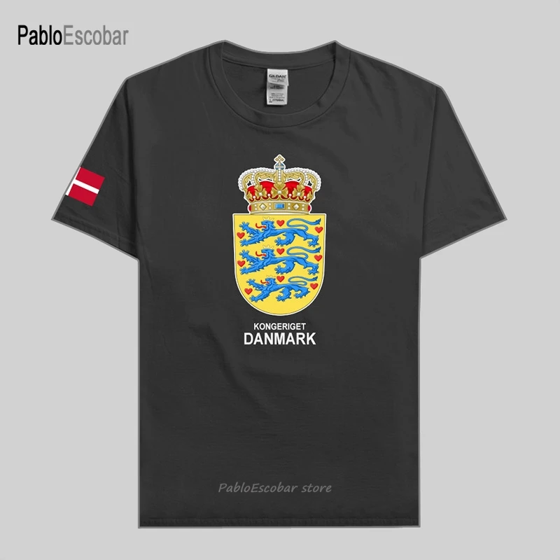 fashion jerseys nation tshirt  cotton t-shirt meeting clothing country Danmark DK DNK Denmark Danish men t shirts