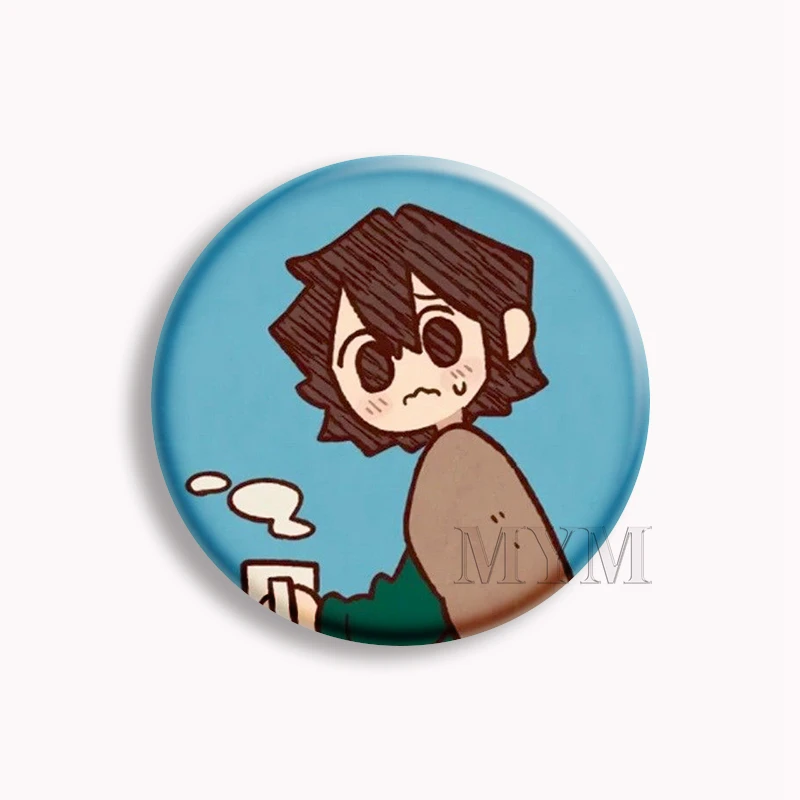 I Love Amy Manhwa Soft Button Pin AMY Anime Brooch Badge Bag Decor Accessories Fans Collect Friends Lovers Gifts
