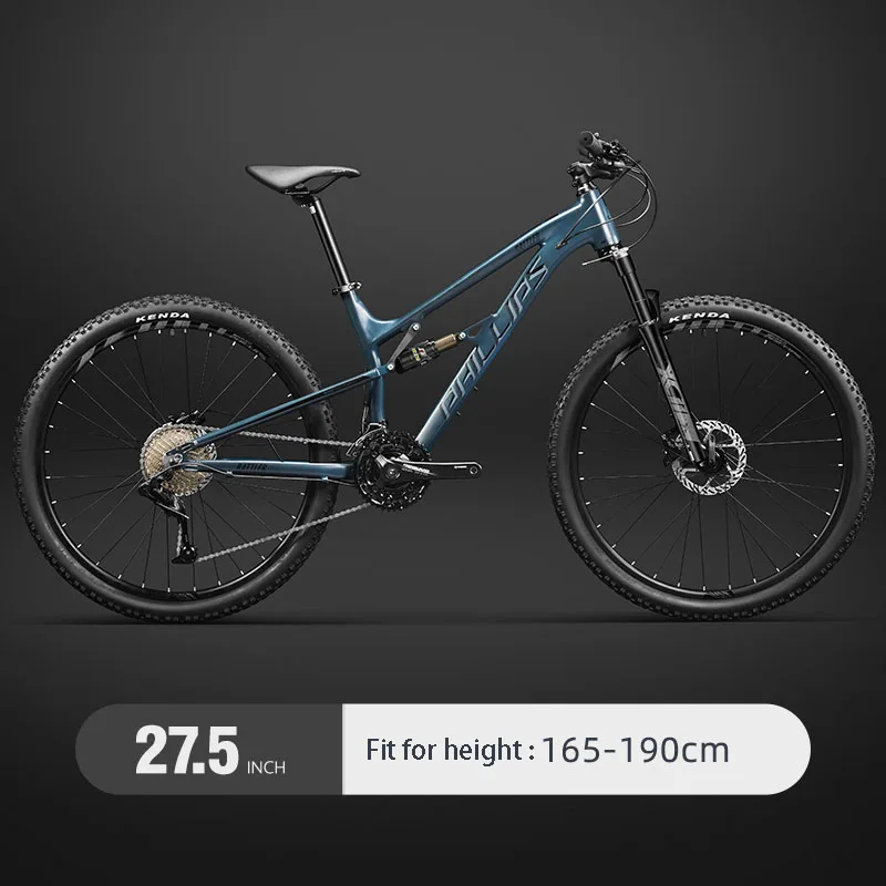 27.5 Mountain Bicycle Bike Gravel Bicycle 30/33 Speed Soft Tail Mountain Bicycle Downhill Bike Hydraulic Disc Brake