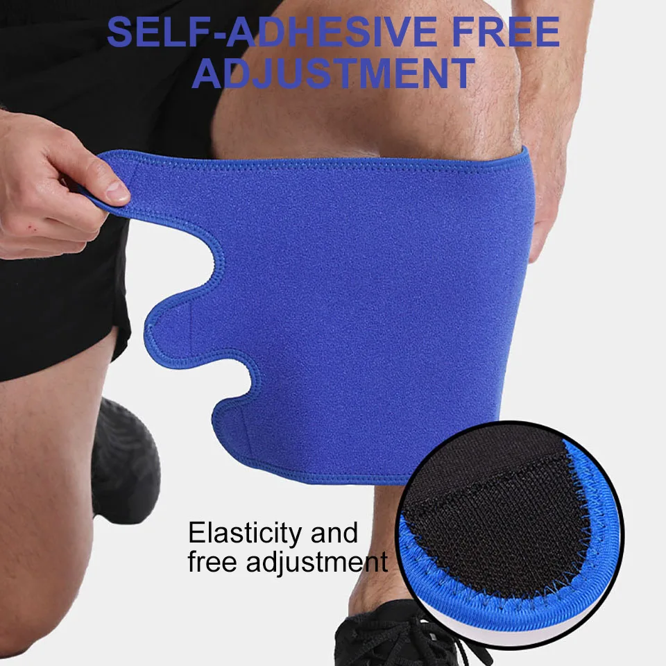 1PCS Adjustable Leg Protector Support Compression Shin Calf Guard Warmers Legging Weightlifting Leg Safety Sleeve Football