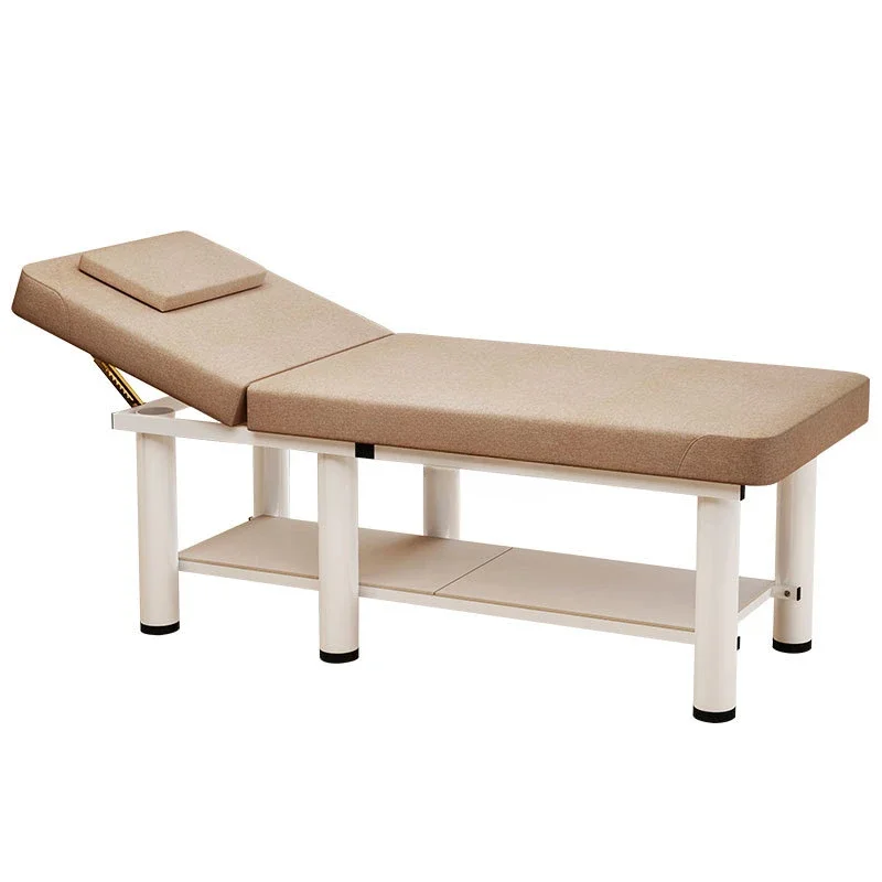 

Modern Folding Massage Tables Beauty Salon Special Beauty Bed Creative Household Moxibustion Tattoo Round Legs Small Massage Bed