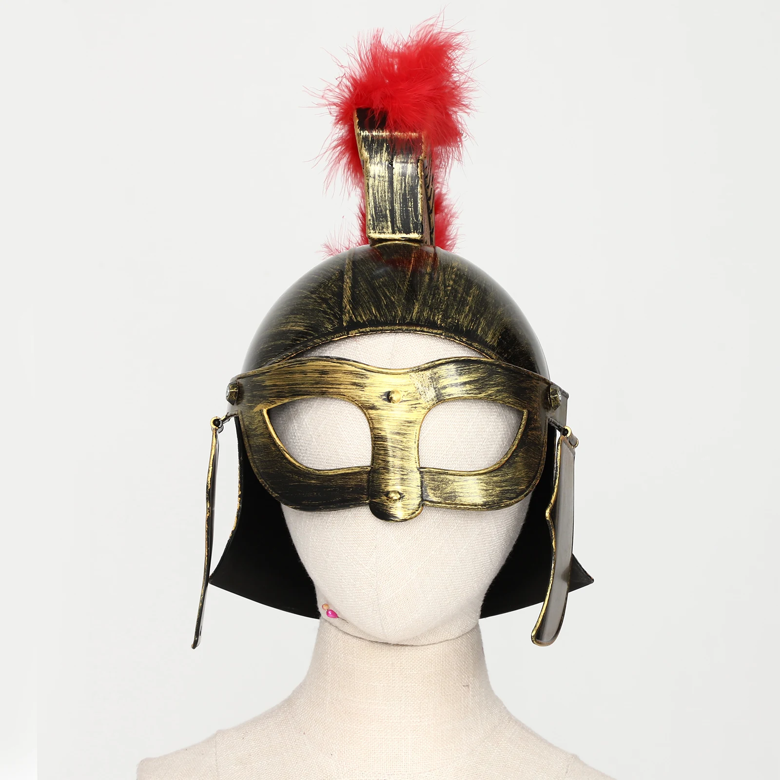 Accessoires de Costume romain pour adultes, casques de soldat pour hommes, fournitures de fête Festive pour Halloween, accessoires de photographie, couvre-chef
