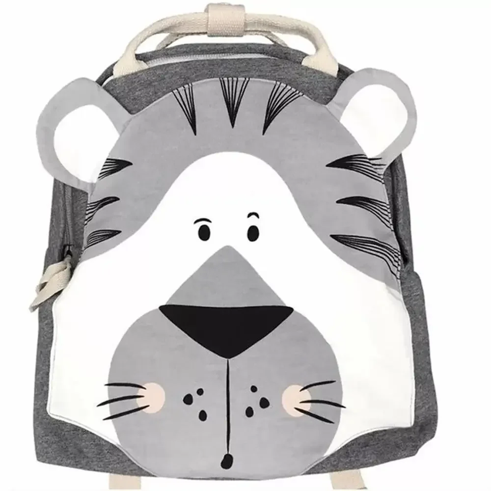 Mochila escolar para niños pequeños, Bolsa Escolar bonita, ligera, conejo, mariposa, León