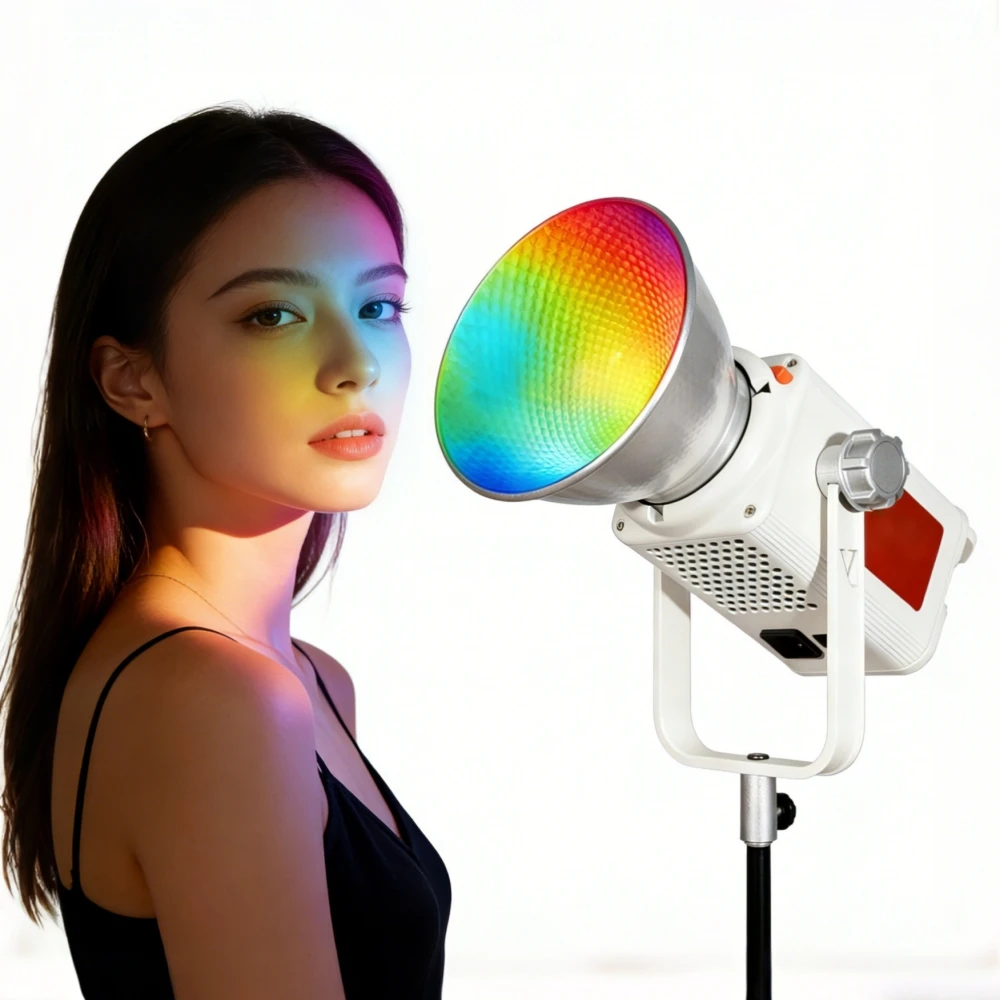 

Professional Foto Live Streaming Video Live Stream Camera Portable Studio Video Cob Video Led Light 300w ZR-300CTop-selling In 2