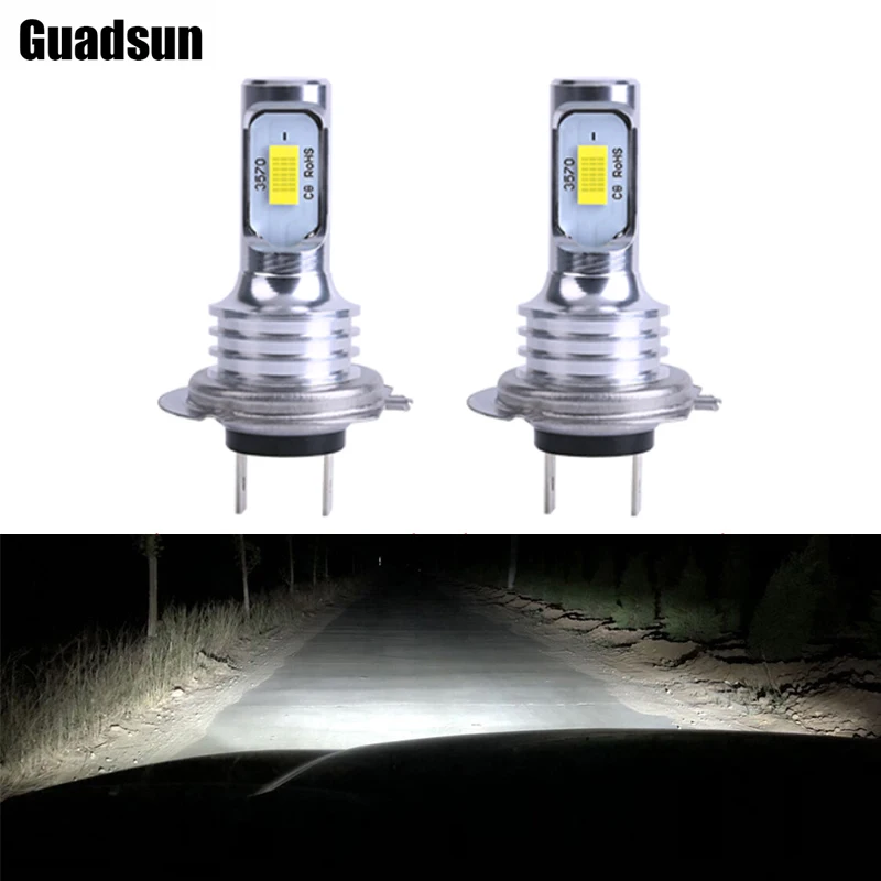 

Guadsun 1pcs H4 10000LM LED Canbus Fog Light CSP 80W Mini H8 H1 H3 H11 H6 9006 HB3 HB4 Bulb 9006 White 6000K 12V Car Headlight