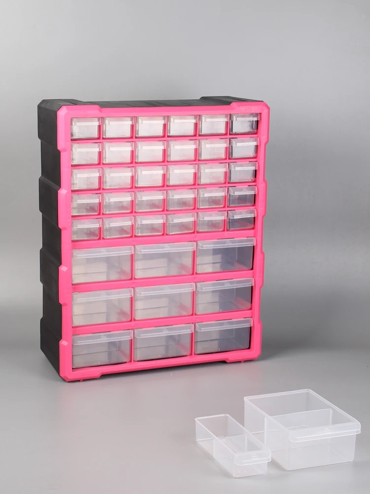 

Desktop Parts Storage Box Plastic Der Sle Screw Multi id Storage Ra Building Blos Classin Wall Mounted Tool...