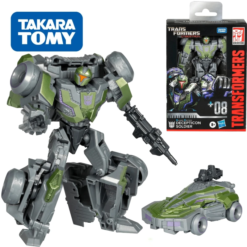 In Stock Transformers SS Series SS-GE 08 D Class Decepticon Soldier Anime Collection Figure Gift