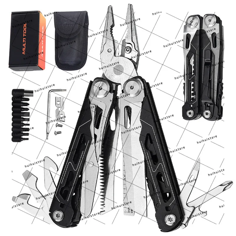

Multifunctional Pliers Outdoor Knife Folding Pliers Emergency Scissors Portable Equipment Multipurpose Combination Wrench Tool