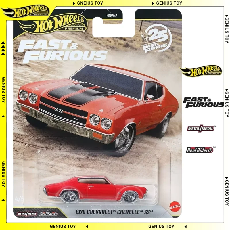

Hot Wheels Premium 2026 Fast & Furious 25th Anniv. 1970 Chevrolet Chevelle SS 1:64 Diecast Alloy Metal Body Car Collectible Gift