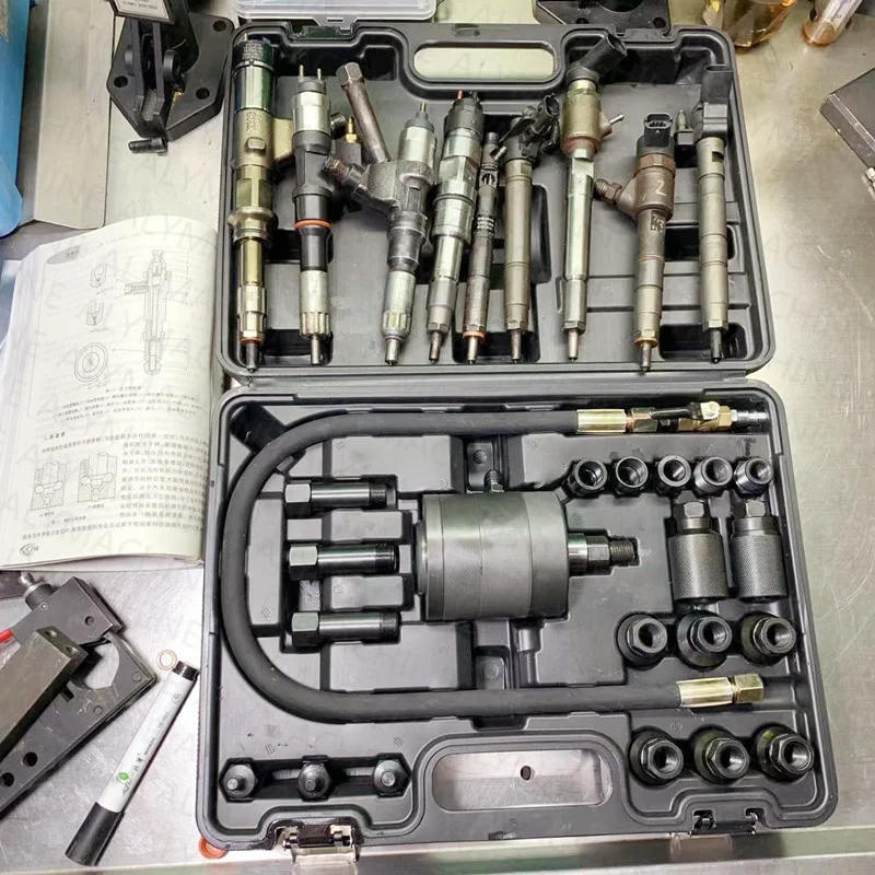 Aly Machine All Brands 1000NM CRIN Inyector Extractor neumático Conjuntos de herramientas combinadas