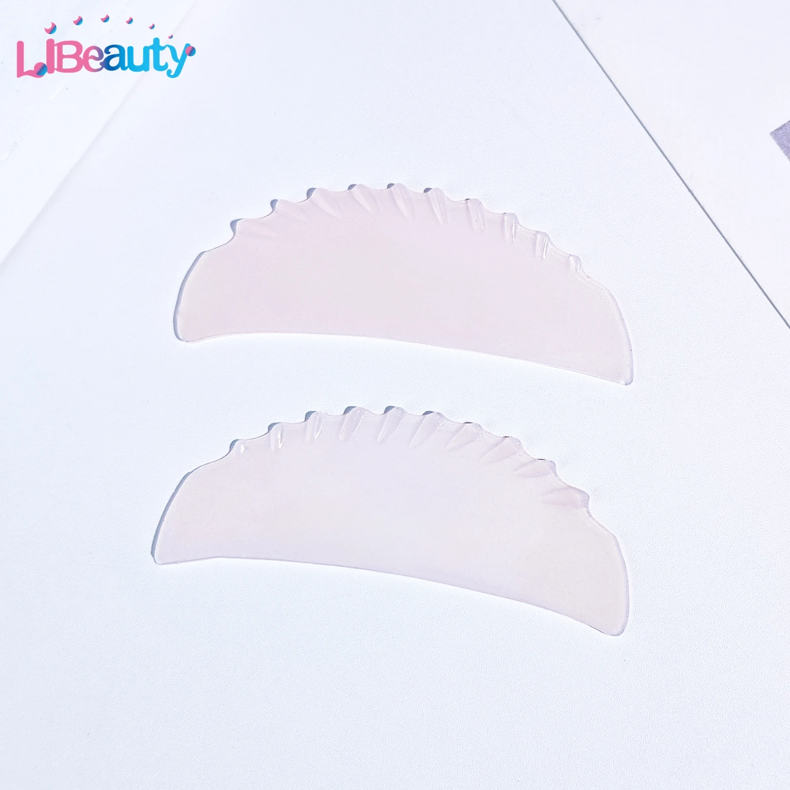Libeauty New 2Pcs Lash Softening Pads Silicone Eyelash Perm 