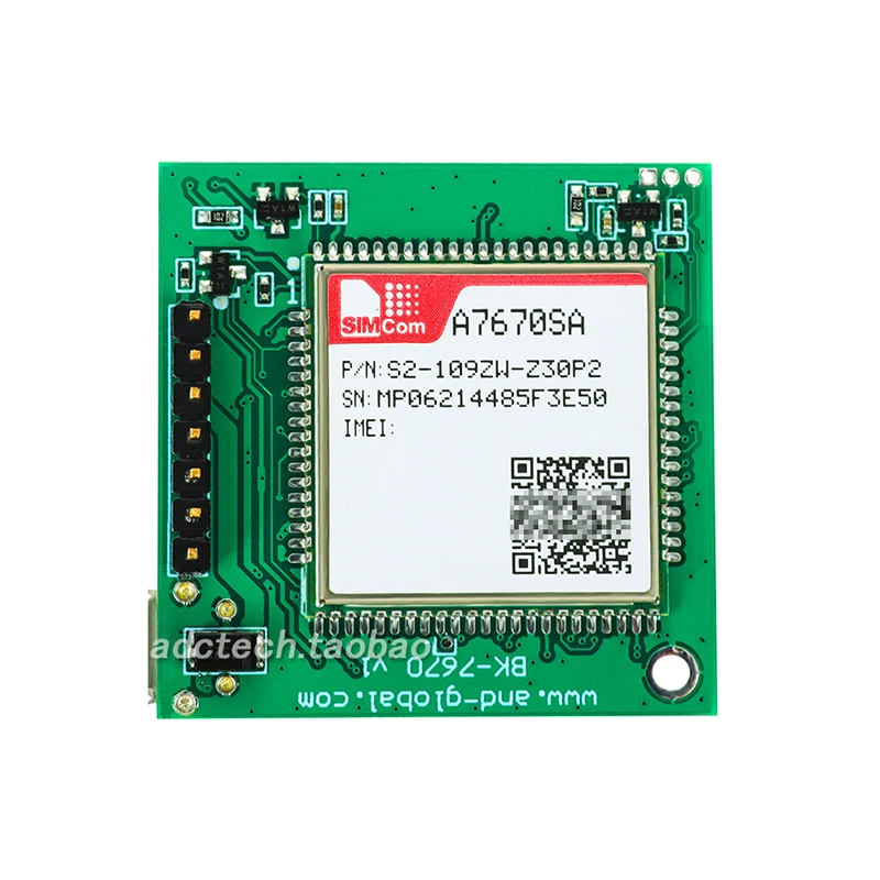 SIMCom-A7670SA 4G LTE CAT 1 모듈 개발 코어 보드, TTL 테스트 GPRS/EDGE GPS GSM A7670