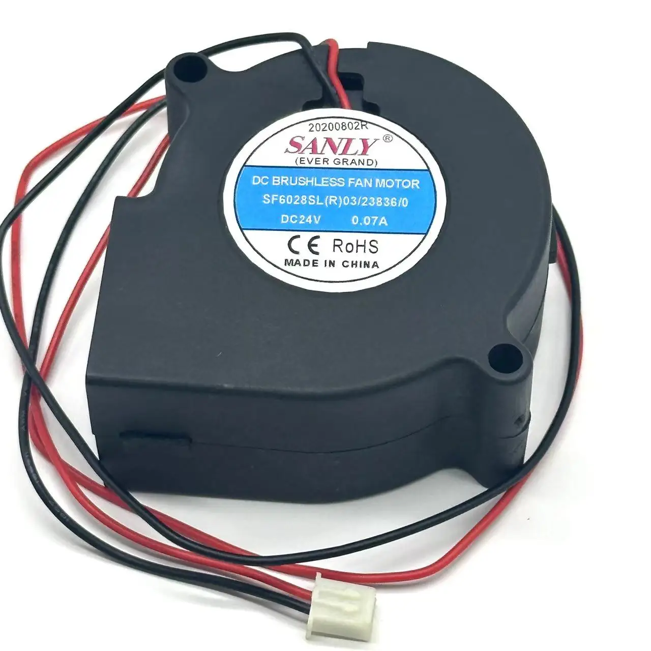 SANLY SF6028SL DC 24V 0.07A 2-Wire Server Cooling Fan