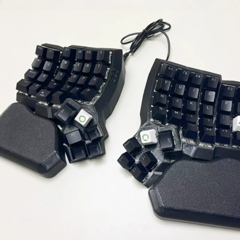 Dactyl Manuform Wired Split Keyboard Customed Hot Swappble Ergonomics Single Mode Split Keyboard VIAL Left Right Hand Keyboard