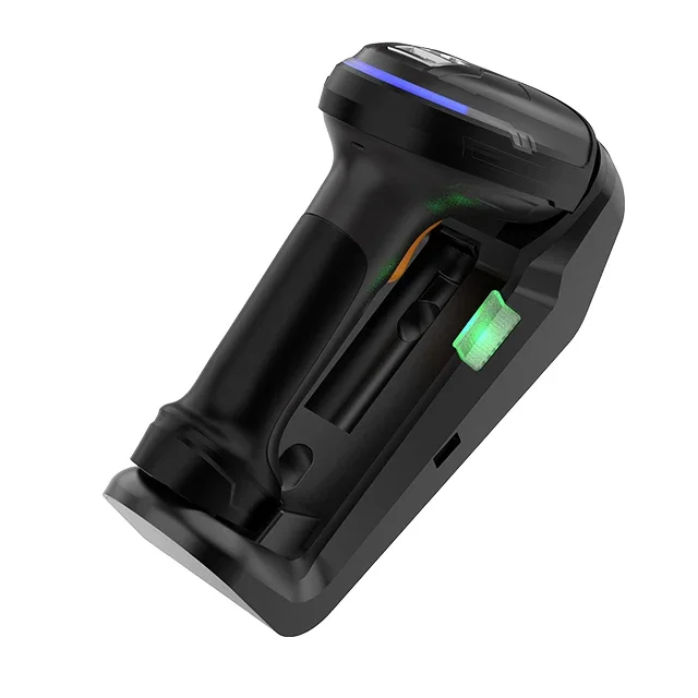 الماسح الضوئي اللاسلكي الذكي المتقدم واجهة USB عالية الجودة 1D 2D LED ماسح الباركود الماسح الضوئي اللاسلكي الذكي في المخزون