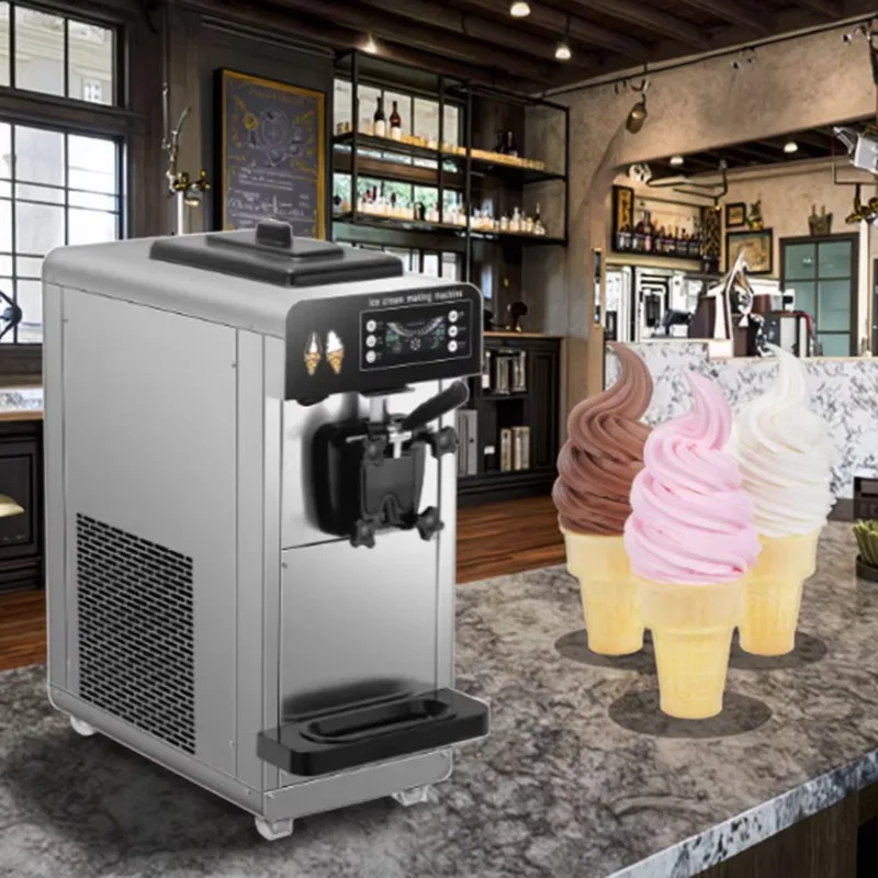 

6L Wholesale Small Portable Automatic Easy Home Gelato Maker Quick Ice Cream Maker