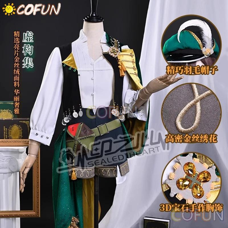 

COFUN Game Reverse:1999 Recoleta Cosplay Costume Cos Anime Party Uniform Hallowen Play Role Clothes Clothing Women Size