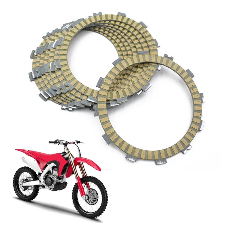 

AW-Friction Clutch Plates Motorcycle Clutch Plates With Steel Plate For Kawasaki KLX450R KX450F For Honda CR250R CRF450R