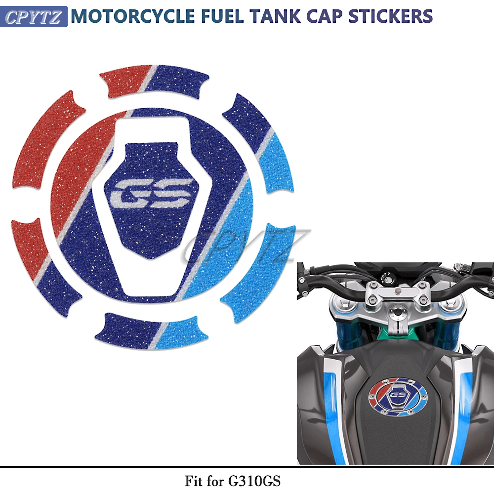 Fit for G310GS 2018 2019 G310 GS Motorcycle Fuel Tank Pad Stickers Oil Gas Cap Cover Protector KIT