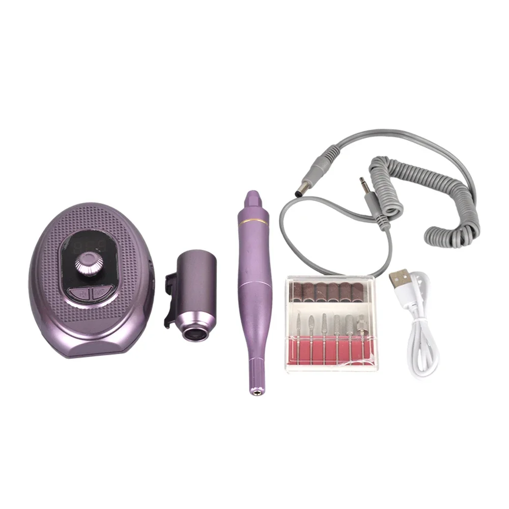 30000RPM Nail Polish Machine Light, Portable, Efficient, Multi-functional Polishing and Nail Polish Remover