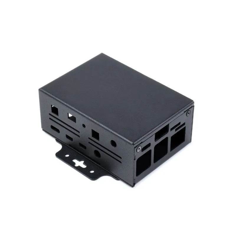 Alumínio Alloy Rail Tipo Placa de Expansão, Shell Fosco para Raspberry Pi, Adequado para M.2 a 4G, 5G, HAT