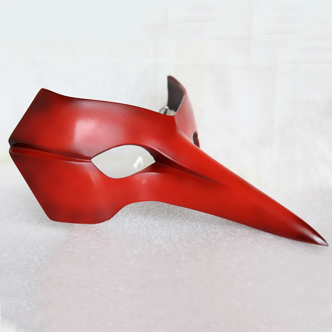 Persona 5 goro akechi pvc crow mask costume accessory halloween party mask handmade red bird beak mask goro akechi eyewear Props