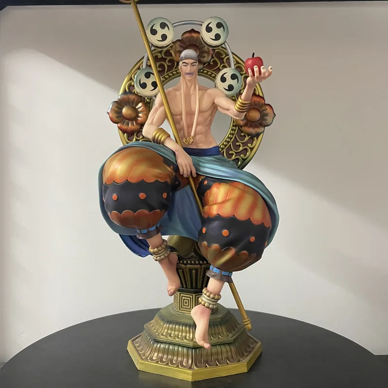 

Gk One Piece Thor Enel Action Figure God of The Sky Eneru Statue Figurine PVC Anime Collection 39cm Ornaments Model Toys Gifts