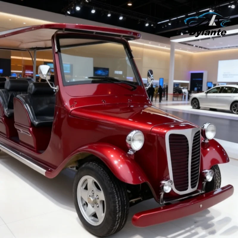 

2025 Лидер продаж, китайская фабрика, электрический антикварный туристический автобус, максимальная скорость, 30 км в час, электрический винтажный классический автомобиль, клубный автомобиль для взрослых