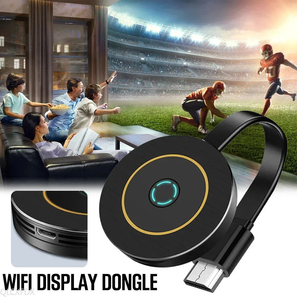 G10 Compatible con HDMI para teléfono móvil AnyCast 4K 2,4G pantalla inalámbrica WiFi Dongle TV Stick Miracast accesorios de películas para el hogar