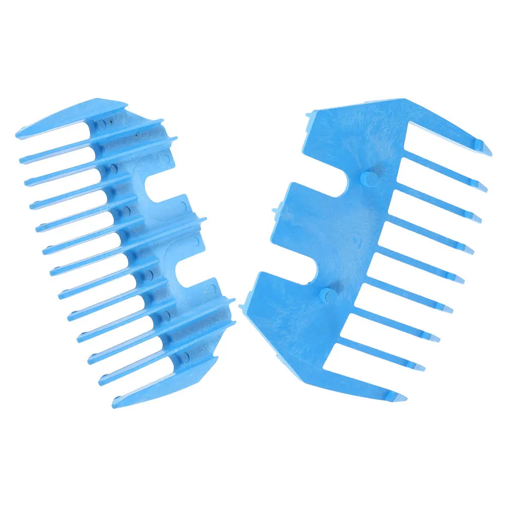 

2pcs Wool Shear Positioning Comb Detachable Clipper Guide For Sheep Precision Trimming Tool Grooming Shaver Attachment Shear