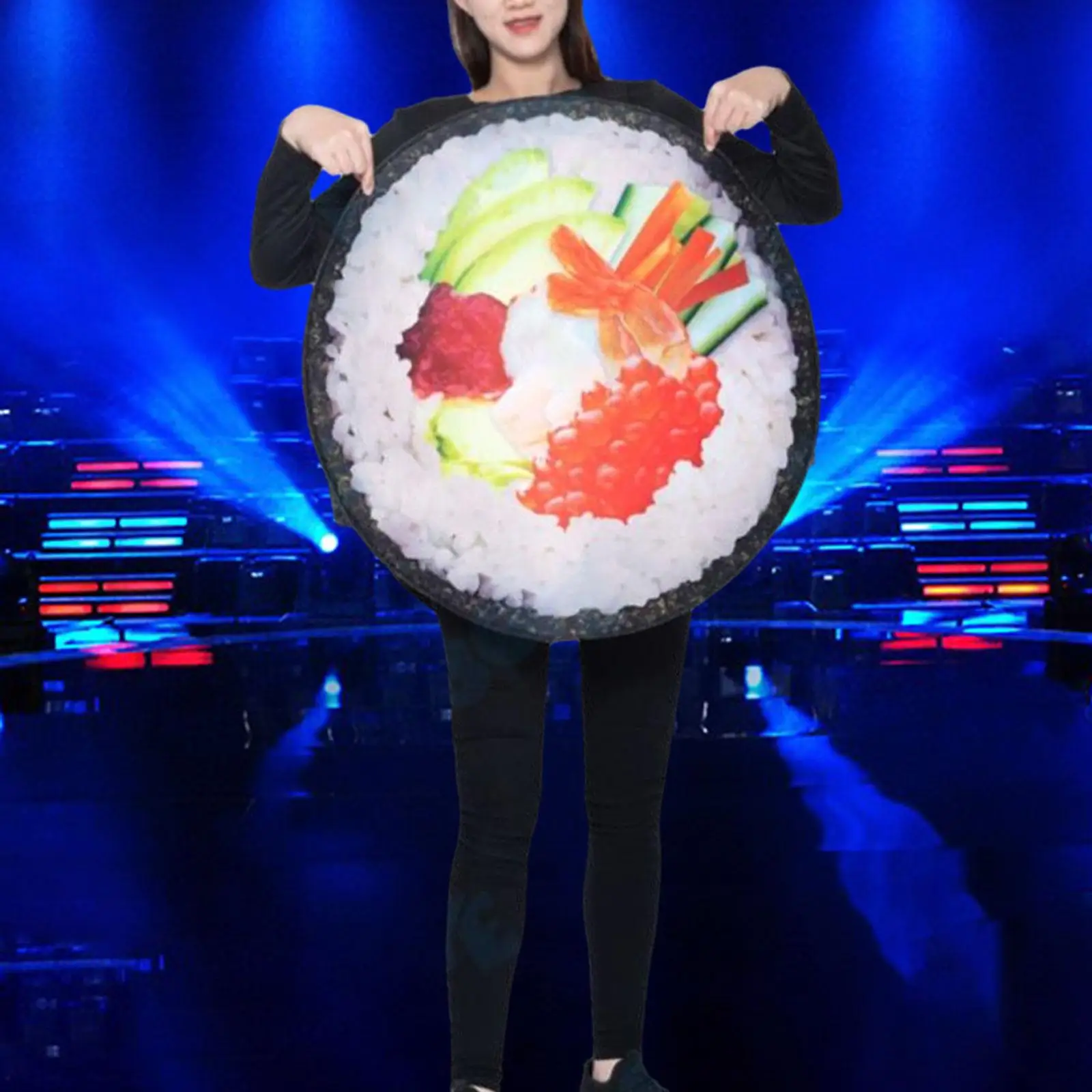 

Halloween Sushi Roll Costume Outfit to wear on stage and for