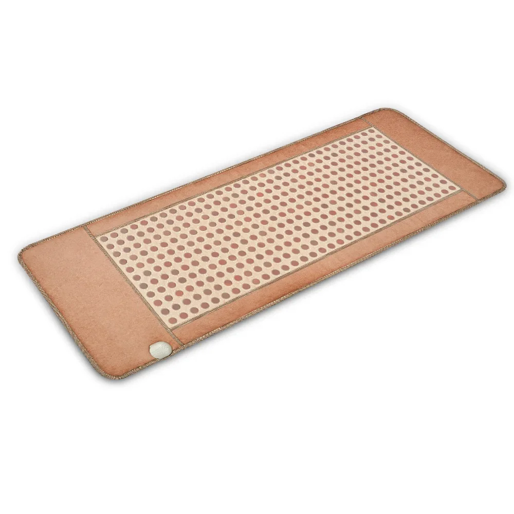 

80*190 CM Electric Natural Massage Mat for Full Body Massage Jade Mattress Online Technical Support Hot Jade Stone Therapy Mat