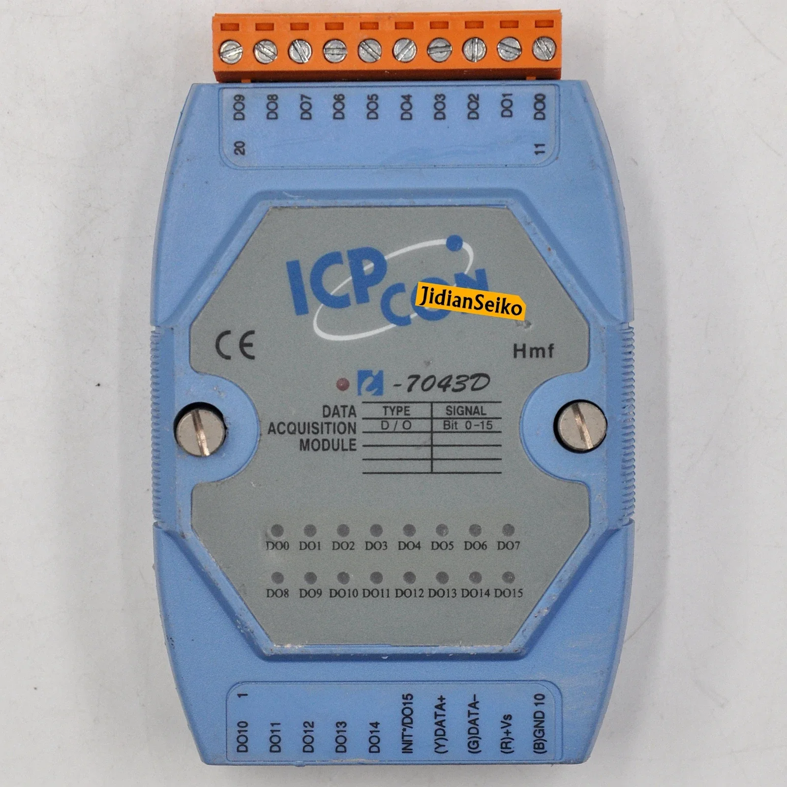 DAS I-7043D 16-Channel Non-Isolated OC Gate (Sink Current) Output Module