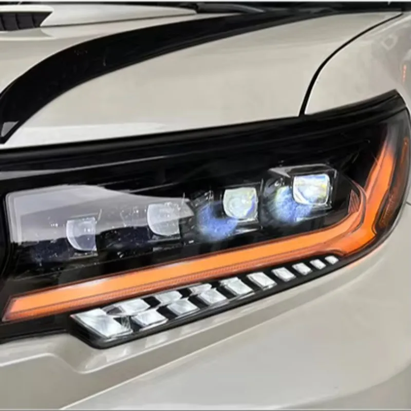 High qualityMX Newest Head Light Headlight for Land Cruiser Prado 2018 FULL LED HEADLAMP HEADLIGHT