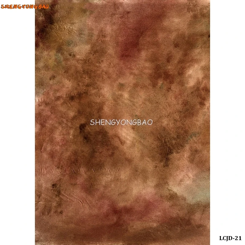 SHENGYONGBAO Thin Cloth Photography Backdrops Props Abstract Shading Portrait  Vintage Photo Studio Background LCGD-105