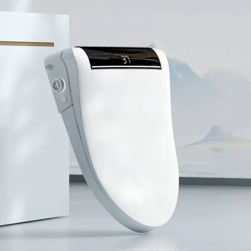 Smart Bidet Toilet Seat Automatic Tankless Remote Control Heated Cleaning Nozzle Female Wash Plastic Bathroom Fixture